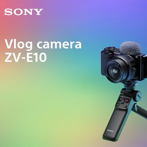 Sony Alpha ZV E10 APS C Black Vlog Camera and Vlogger Accessory Kit Bundle - Picture 2 of 7