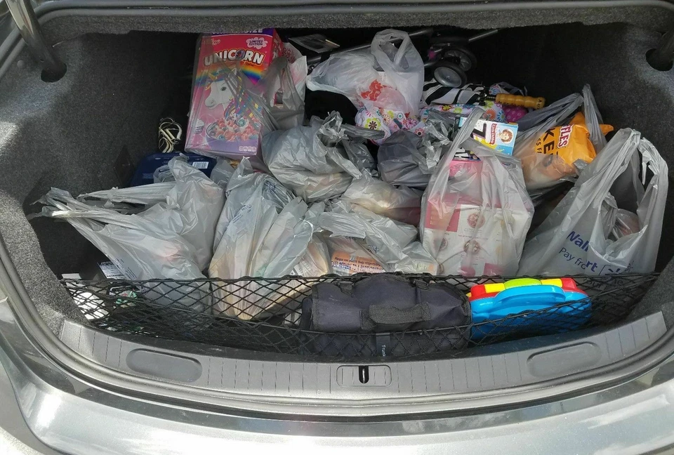 Red de carga organizadora estilo sobre maletero trasero para Chevrolet Impala 2014-2020 nueva Foto 2 de 4