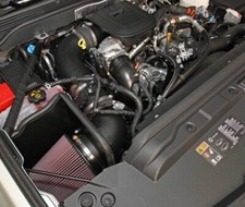K&N 57-Series FIPK Air Intake System for 2015 Silverado Sierra HD 6.6L Diesel