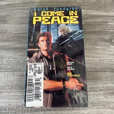 Dolph Lundgren - "I Come In Peace" - NEW Sealed VHS Tape - Rare Cult Classic