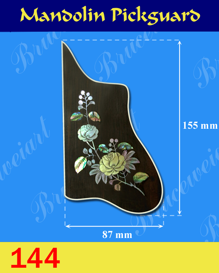 Envío Gratis, mandolina parte-Pickguard de palo de rosadodo con incrustaciones de madreperla arte (144) Envío Gratis, mandolina parte-Pickguard de palo de de de rosadodo con incrustaciones de madreperla arte (144) df7969