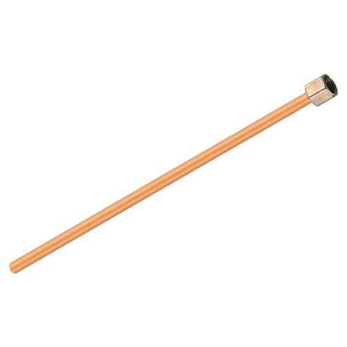 Air Compressor Exhaust Tube, 3/8" Dia 8" l Air Tube(Flat&Flared Mouth)