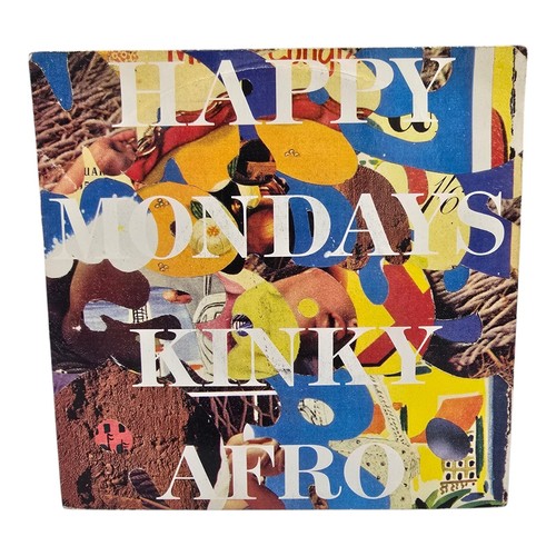 Happy Mondays – Kinky Afro 7" Vinyl Single 1990 – Factory Records Indie Rock - Picture 4 of 5