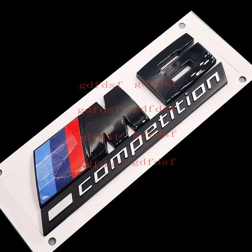 Serie 6 M6 COMPETICIÓN Número Letras Trasero Baúl Adhesivo Cuerpo y Estilo Exterior - Imagen 3 de 7