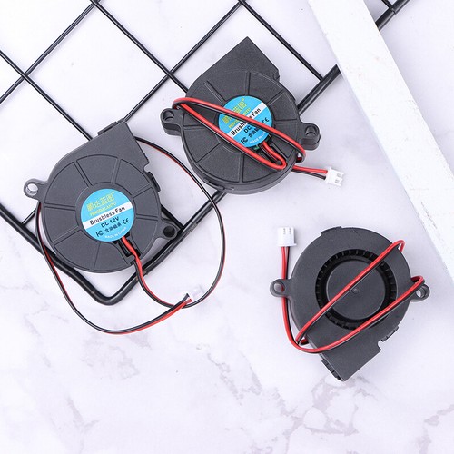 DC 5V 12V 24V 5015 Turbo Fan Blower Extruder Radiator Diameter 5CM Cooling Fan - Afbeelding 8 van 15