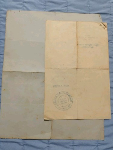 FRENCH REPUBLIC IN MOROCCO Jewish Judaica  Documents Meknès Casablanca 1940s 50s - Picture 7 of 8