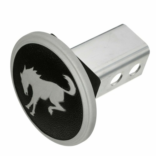 OEM 2021 Ford Bronco Sport Genuine 2" Tow Hitch Chrome Plug Cover w/ Bronco Logo - Picture 4 of 5