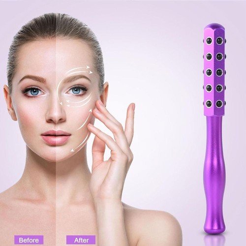 Purple Facial Massager Face Lift Beauty Magic Wand Skin Lifting - Picture 8 of 8