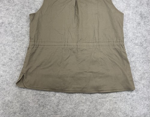 Gander Mountain Vest Womens XL Green Lined Guide Series Hiking Camping Outdoors - Picture 14 of 15