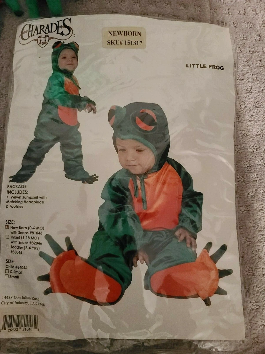 Infant frog cheap costume