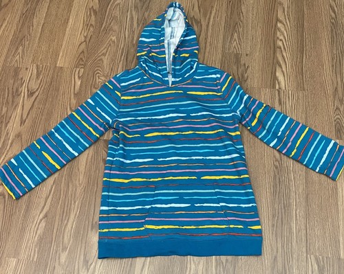Lands’ Ends Active Wear Hoodie Boys Girls  Size XXL 18H-20H  Colorful  Striped - Picture 1 of 7