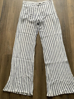 pull and bear striped trousers