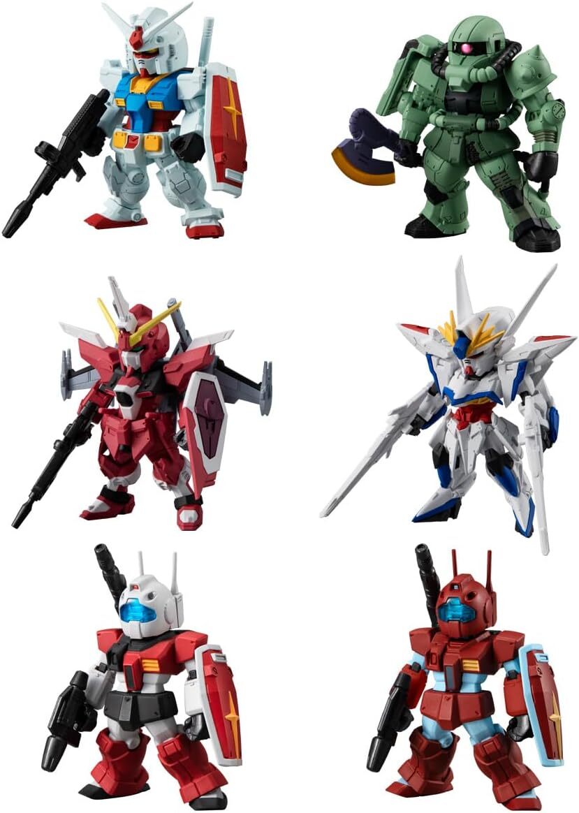 Figure Gundam Converge Vol.26 Mobile Suit Gundam Set 10Pcs