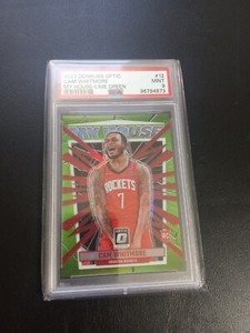 2023 Donruss Optic Cam Whitmore My House-lime Green /149