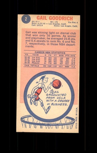 1969-70 (1969/70) Topps Basketball Card Singles COMPLETE Your SET U-PICK - Bild 9 von 273
