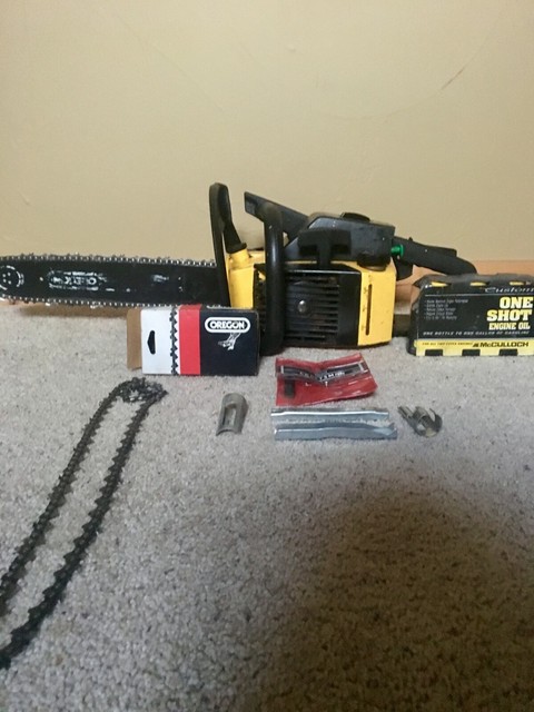 mcculloch pro mac 610 chain size