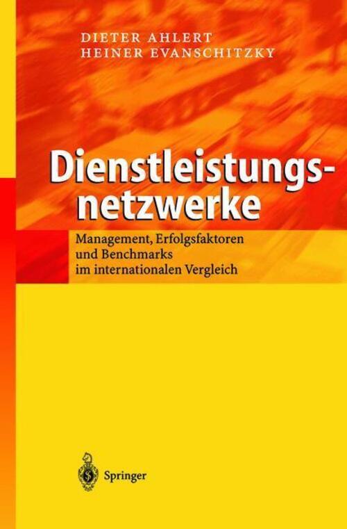 Dienstleistungsnetzwerke Dieter Ahlert (u. A.) Taschenbuch Paperback