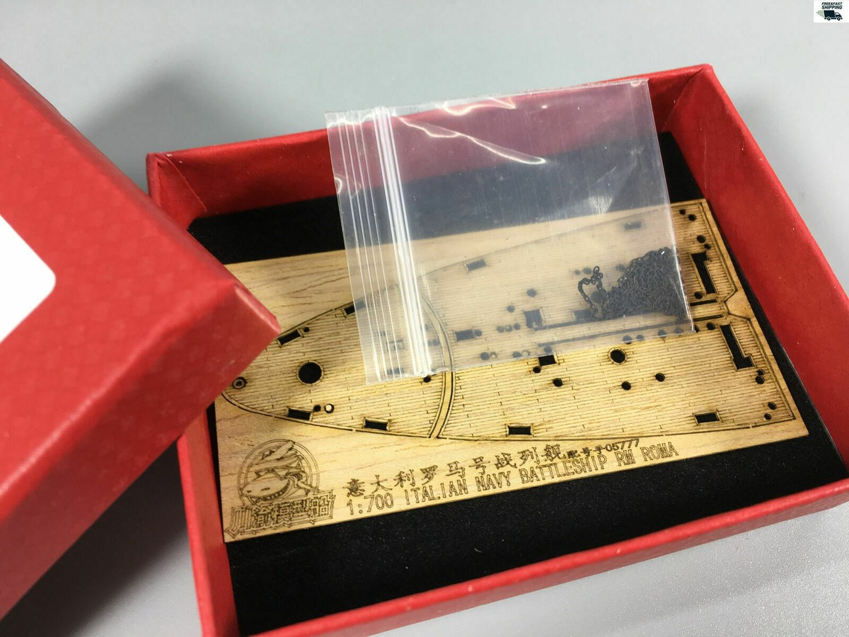 1/700 Italian RN Roma 1943 Navy Battleship Super Upgrade Set