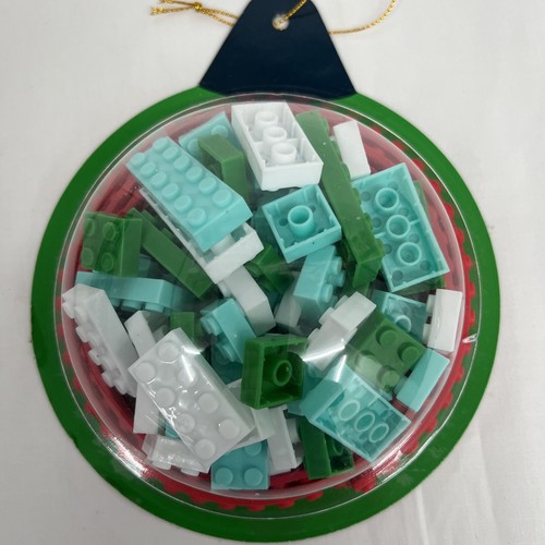 73 Count Building Blocks With Block Tape Ornament Christmas xmas  - Picture 1 of 6