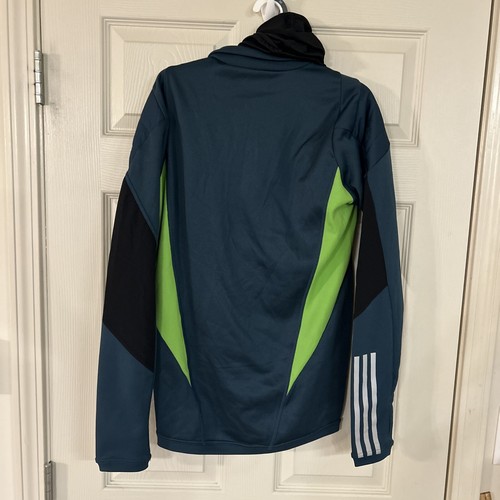 Adidas Tiro 23 Competition Winterized Long Sleeve Shirt Blue Men’s Small NWT - Picture 4 of 4