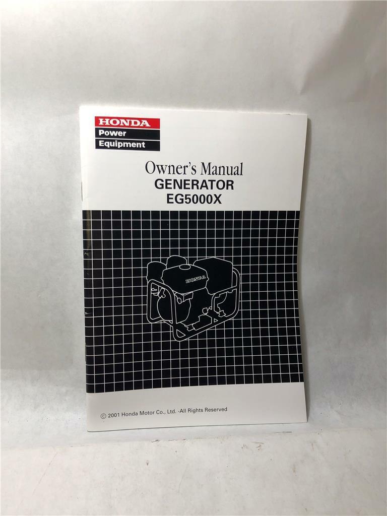 Honda Manual Generator EG5000X #00X31-ZC2-7630 | eBay Honda Manual Generator EG5000X #00X31-ZC2-7630 | eBay