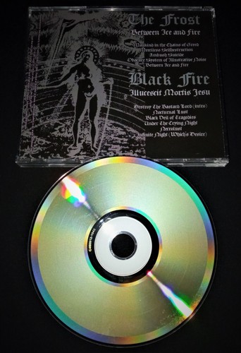 THE FROST / BLACK FIRE - Between Ice And Fire / Illucescit Mortis Jesu - CD 2008 - Foto 3 di 3