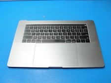 MacBook Pro A1990 2018 MR932LL/A 15" Top Case Palmrest NO Battery Gray 661-10345