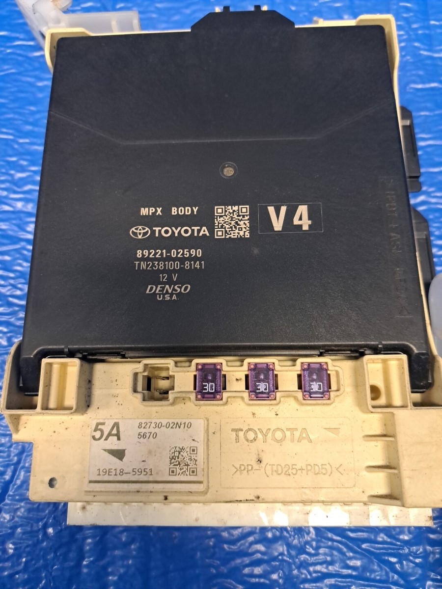2019 - 2022 Toyota Corolla MPX Body Control Module Unit OEM