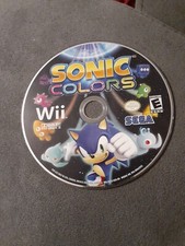 Sonic Colors (Nintendo Wii, 2010) Disc ONLY TESTED Video Game