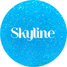 Premium Polyester Glitter - Light Blue Iridecent