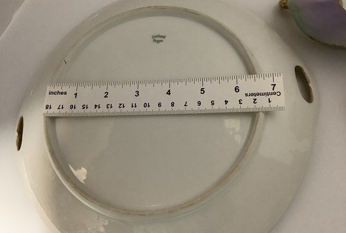 HAVILAND FRANKREICH VERSCHIEDENE GESCHALEN MIT VEILCHEN & GOLDRAND -6 TEILE-ANTIK - Bild 4 von 15