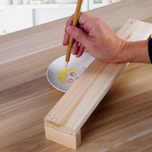 Handballenauflage Für Tastatur Aus Holz Kalligraphie-Handunterstützung - Bild 7 von 12