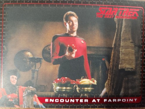 2022 Rittenhouse Star Trek TNG Archives and Inscriptions Encounter at Farpoint - Imagen 10 de 24