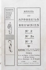 Kodak Brownies No.2 - 2A - 3 Device User Manual. Fr 