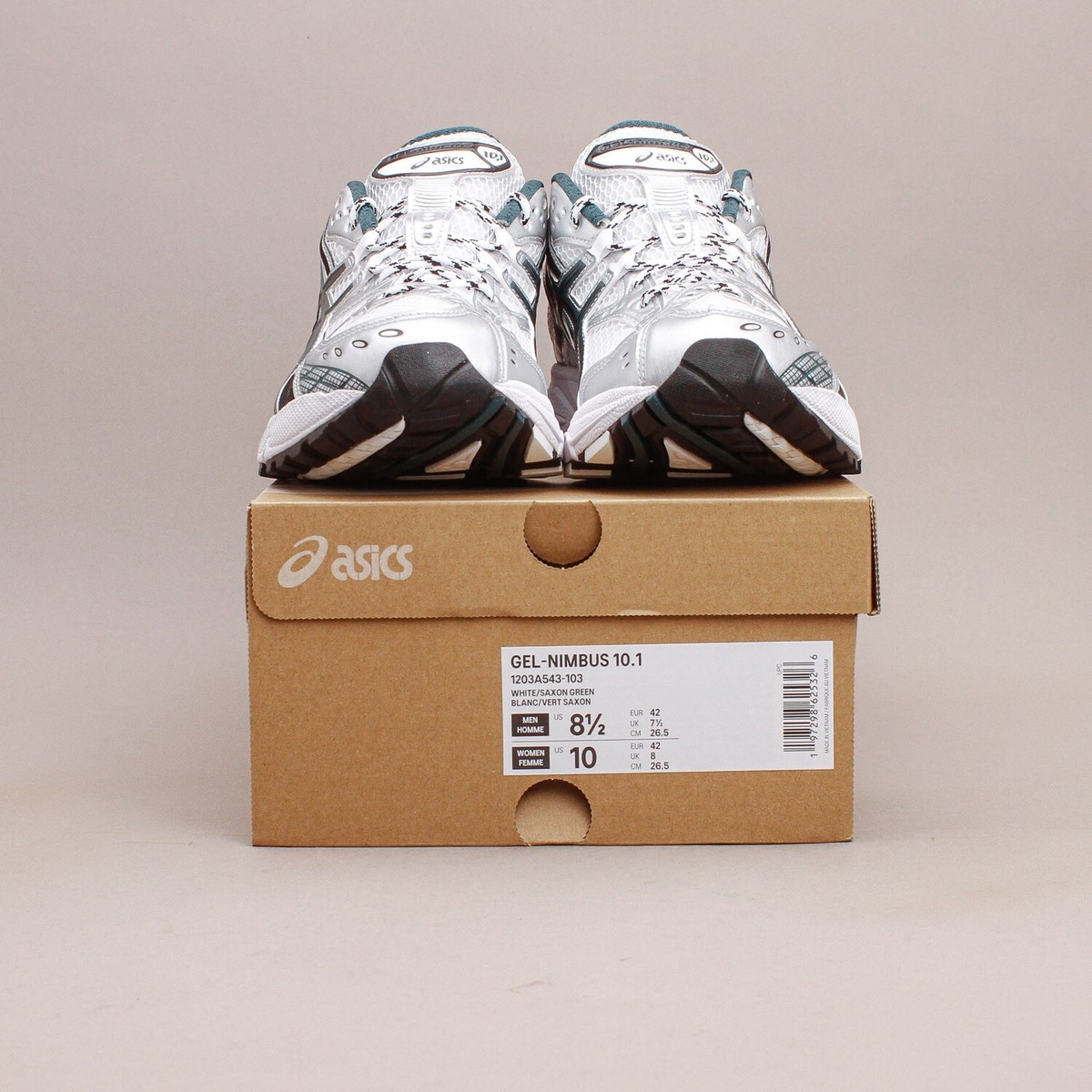 ★ASICS★Gel-Nimbus 10.1 White Saxon Green★大人気★ GEL-NIMBUS 10.1 | Unisex | White/Saxon Green | Sportstyle