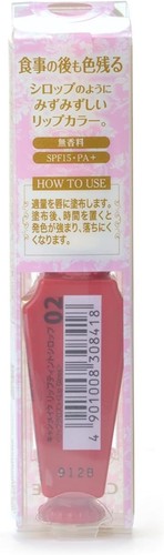 Canmake Lip Tint Syrup 3g 02 Strawberry Syrup - Picture 4 of 4