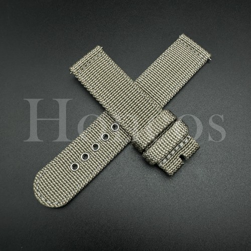 Correa de reloj de liberación rápida con orificio de acero de lona de 18 20 22 mm para ciudadanos - Imagen 25 de 29