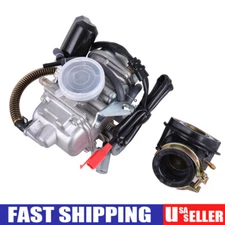 Carburetor & Intake Manifold Boot For Yerf Dog Spiderbox GY6 150cc GX150 Go Kart