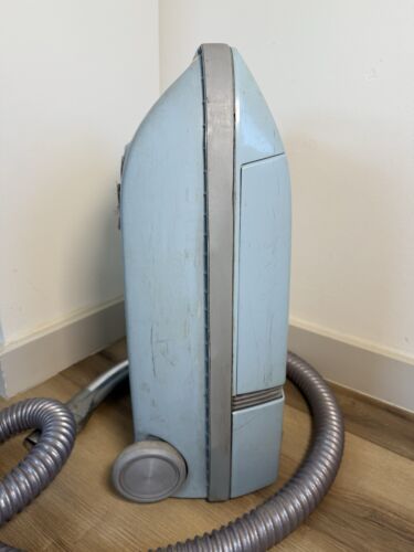 🍊Vintage 1980s Kenmore 4.1 Blue Canister Vacuum Cleaner w/ Attachments WORKS - Picture 6 of 13