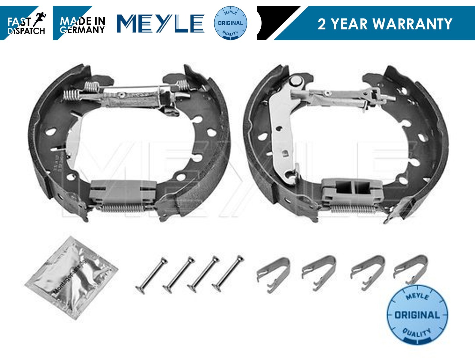 FOR FORD FIESTA Mk 4 5 1 3 1 4 1 6 REAR BRAKE SHOES WITH ADJUSTER brake-shoe-fitting-kit-delphi-ly1104-autodoc