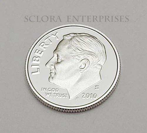 2010 S Roosevelt *90% SILVER PROOF* Dime  **FREE SHIPPING**