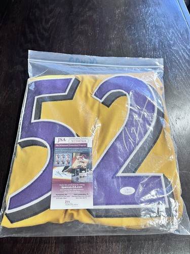 RAY LEWIS autographed nfl jersey with coa - Picture 5 of 5