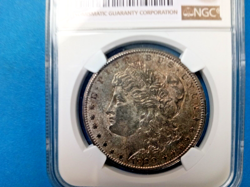 1900 O Morgan Silver Dollar NGC MS 63 - Picture 4 of 8