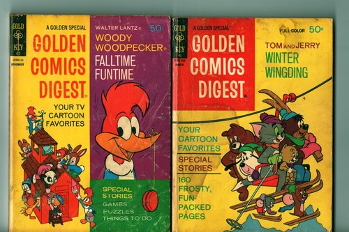 GOLD KEY Golden Comics Digest #14, 15, 20, 22, 35, 47 - Bugs Bunny - Tom & Jerry - Picture 3 of 6