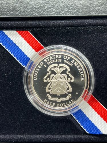 2013-S 5 Star General Commemorative Silver Half Dollar-Uncirc/Eisenhower/Case - Picture 3 of 3