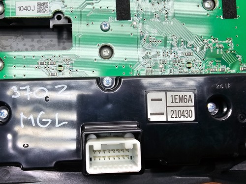 NISSAN 370Z GT RADIO AIR HEATER CLIMATE CONTROL PANEL 1EM6A210430 2009-2017 - Picture 12 of 12