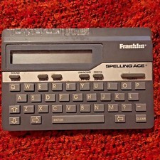 Spelling Ace Merriam Webster Dictionary SA-98A Tested Works Franklin Good