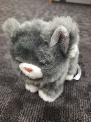 American Girl Gray Cat Pet Adoption Fully Poseable Kitty Kitten Set EUC