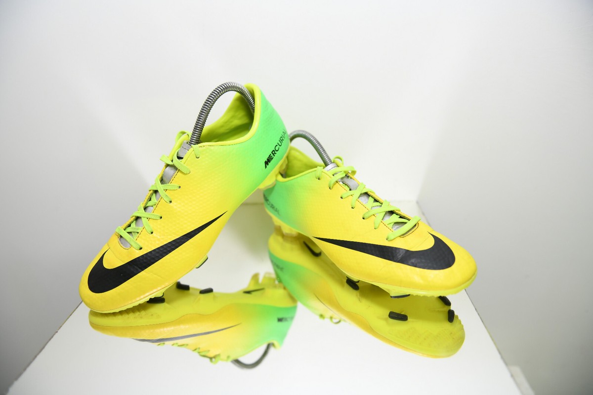 【新品、未使用】NIKE MERCURIAL VAPOR F.G. サッカー Nike Mercurial Vapor 15 Elite XXV FG Silver Volt Mens 6.5