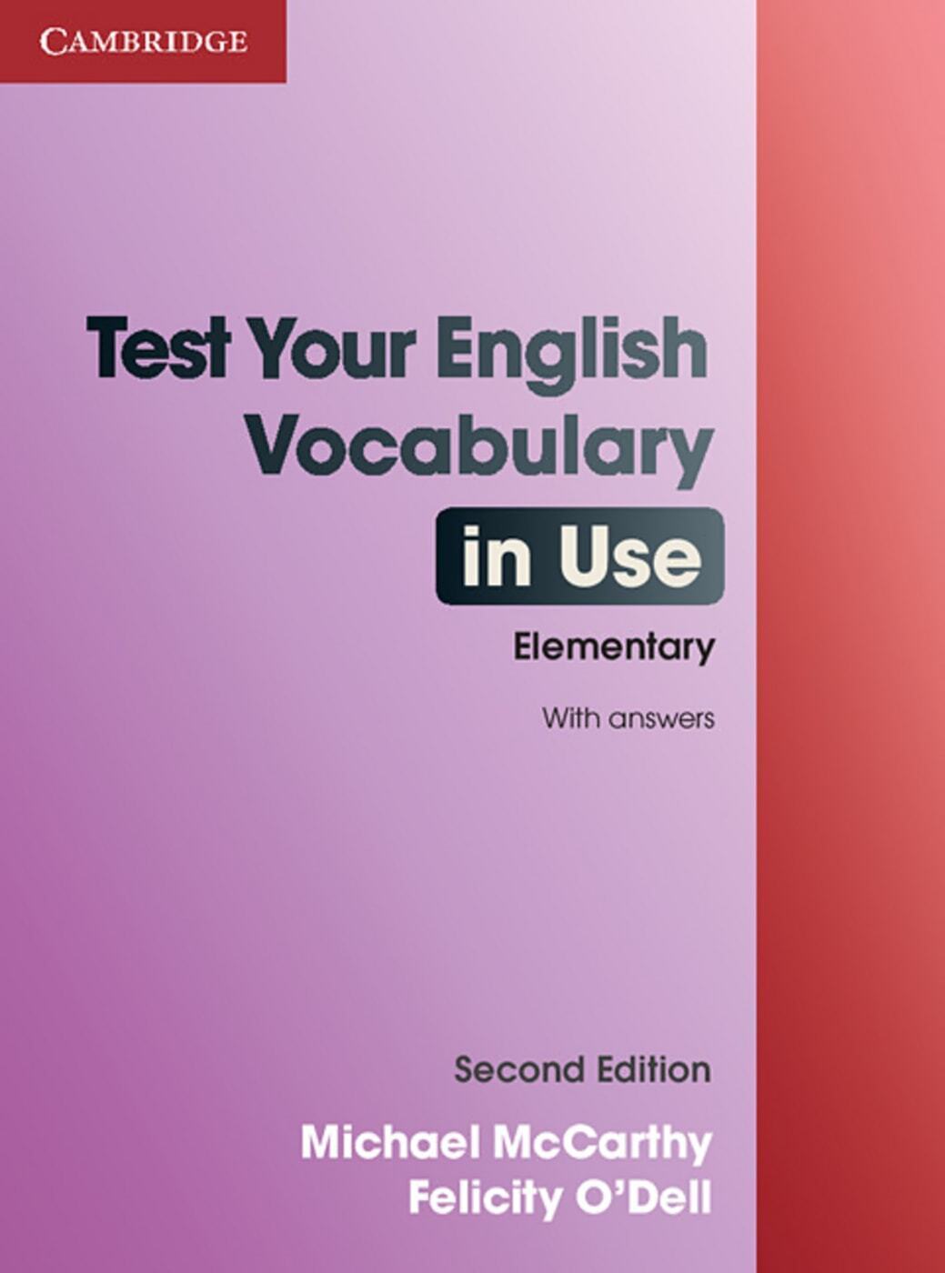 Thumbnail - Michael Mccarthy; Felicity O'dell / Test Your English Vocabulary In